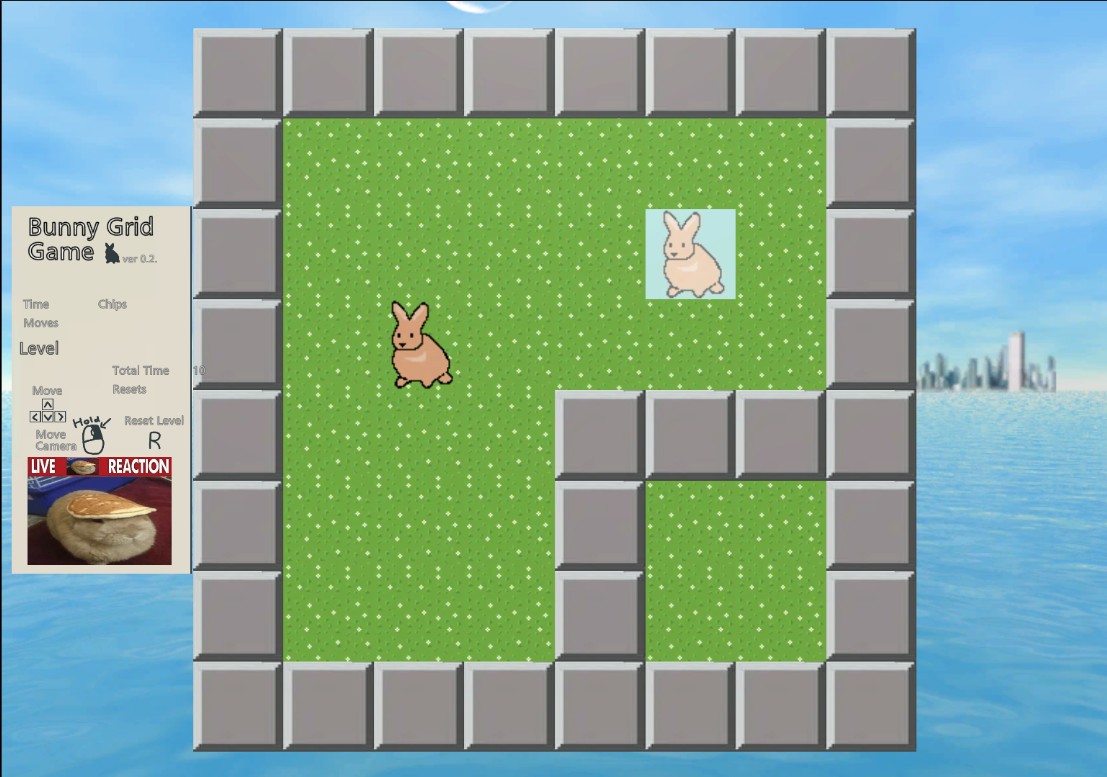 Bunny Grid Game screenshot 1