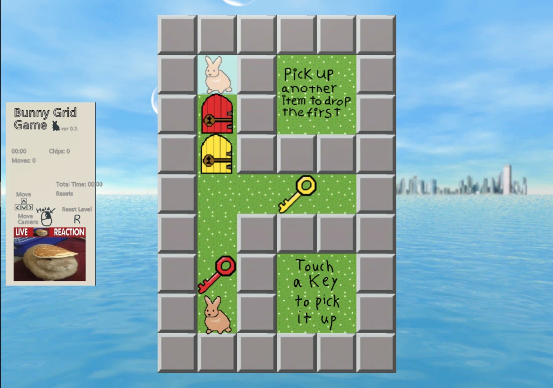 Bunny Grid Game screenshot 2